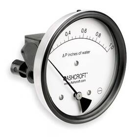 451134edrqmxcylm1iwd Ashcroft Pressure Gauge To 1 In H2o 451134edrqmxcylm1iwd Ashcroft Pressure Gauge To 1 In H2o
