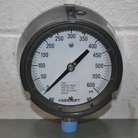 451259sd04l600 Ashcroft 451259sd04l600# Process Pressure Gauge 4.5 Inch Dial 600 Psi 1/2 Npt