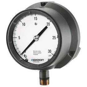 451379asl04l30 Ashcroft 451379asl04l30# Process Pressure Gauge To 30 Psi 4 1/2 In Dial
