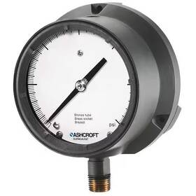 451379ssl04l600 Ashcroft 451379ssl04l600# Process Pressure Gauge To 600 Psi 4 1/2 In Dial