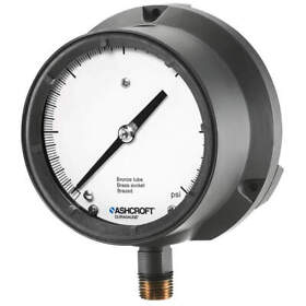 451379ssl04lvac-60 Ashcroft 451379ssl04lvac 60# Compound Gauge 30 Hg To 60 Psi 4-1/2in