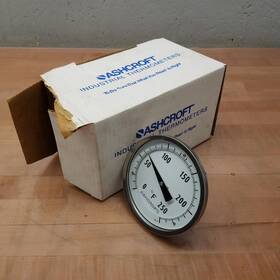 50ei60r040-0 Ashcroft 50ei60r040-0/250f Thermometer 5 Inch 1/2 Back Conn 4 Stem 0-250 F