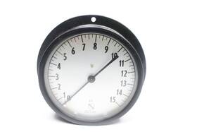 60-1010a-04b Ashcroft Pressure Gauge 6in 0-15psi 1/2in Npt