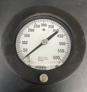 60-1017-a-02b-600 Ashcroft 60-1017-s-04b-30# 60-1017-a-02b-600# Pressure Gauge 1/4in Npt 0-600 Psi 6 Inch