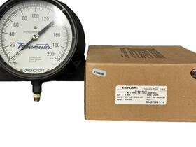 60-1379-as-02l-300 Ashcroft 60-1379-as-02l-300#/ksc Duragauge 6 Inch Pressure Gauge 300 Psi