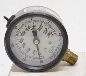 63-1008-a-02l-bl-300 Ashcroft / 631008a02lbl300 - 0-160 Psi 1/4 Inch Npt 63mm 2.5