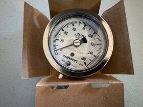 63-1008-s-02l-160 Ashcroft 63-1008-s-02l-160#-xnz Pressure Gauge 63mm 0-160psi