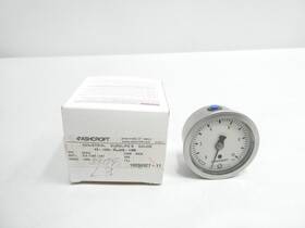63-1008-sl-02b-10br Ashcroft Pressure Gauge 63mm 0-10bar 1/4in Npt