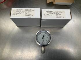 63-1008-sl-02l-15 Ashcroft 63-1008-sl-02l-15# 2 Glycerin Filled Pressure Gauge 15 Psi