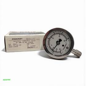 63-1008-sl-02l-v Ashcroft 63-1008-sl-02l-v/30#/kp Industrial Duralife Gauge 63 Mm