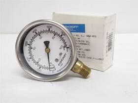 631008a02lxlj100 Ashcroft 225443 New In Box Pressure Gauge 0-100psi 1/8npt