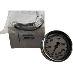 631008al02b Ashcroft New 2000 Psi 2.5ftft Glycerine Filled Pressure Gauge