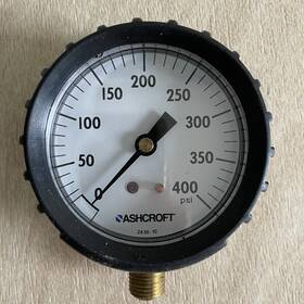 25w1005ph02lxc4400 Ashcroft 662876102563 New Pressure Gauge 2.5 Inch Diameter 0-400psi 0.25 Npt