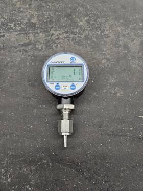 68334-07 Ashcroft Digital Vacuum Pressure Gauge Used
