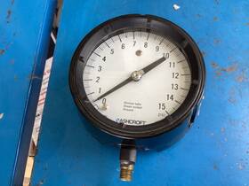 8421 Ashcroft Duraguage 15psi Bronze Tube Brass Socket Brazed Model Air Guage