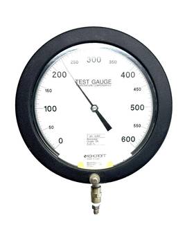 851082ps2l600 Ashcroft 851082ps2l600# Pressure Gauge 8.5 Inch 0-600psi 1/4in Npt