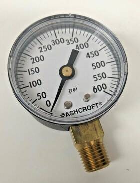 Afd1515 Ashcroft Pressure Gauge 2 Inch 0-600psi