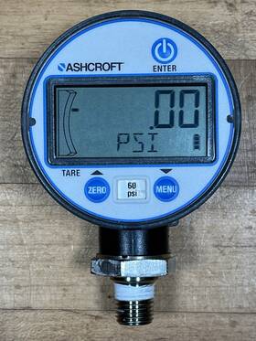 Dg2531n0nam02l60 Ashcroft Dg2531nonam02l60#-xcy Dg2531n0nam02l60#-xcy 60 Psi Pressure Gauge 2-3/4 Inch Dial - New Batteries