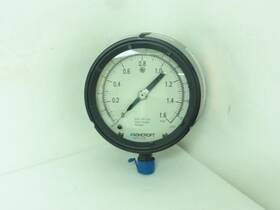 E266127 Ashcroft 191915 New-no Box Pressure Gauge 0-1.6bar 1/2 Inch Npt