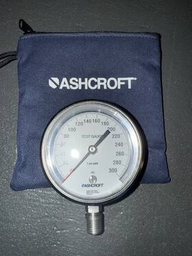 Gss300-4 Ashcroft New 316 Stainless Pressure Gauge 0-300 Psi