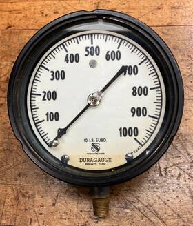 P-7245 Ashcroft 0-100psi Duragauge 1/2 Inch Npt 5 Face P 7245