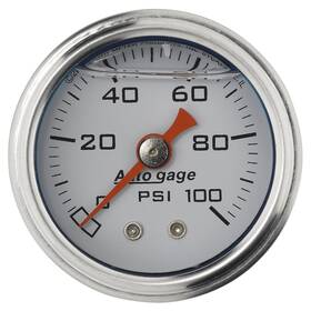 Auto Meter 046074021770 2177 Autogage Fuel Pressure Gauge