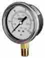 Avnc-60p Baker Instruments 0-60 Psi 0-400 Kpa Glycerine Fill Pressure Gauge Avnc-60p Baker Instruments 0-60 Psi 0-400 Kpa Glycerine Fill Pressure Gauge
