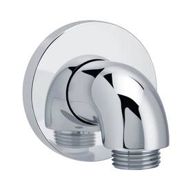 Aymqdec K-22172-cp Wall-mount Shower Supply Elbow With Check Valve - 1/2 Inch Npt Connect