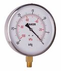 Baker 421avnd-30vac Pressure Gauge 30inch.hg-0 Vac