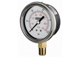 Avnc-3000p Baker Pressure Gauge 0-3000 Psi Avnc-3000p Baker Pressure Gauge 0-3000 Psi