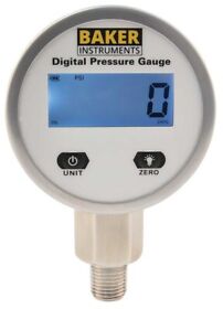 B50030 Baker Digital Pressure Gauge 0 To 30 Psi