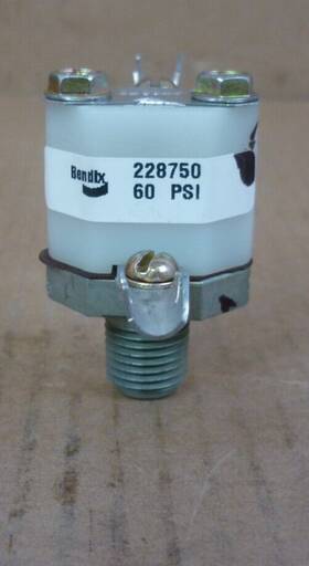 228750 Bendix Air Pressure Gauge 60psi P/n
