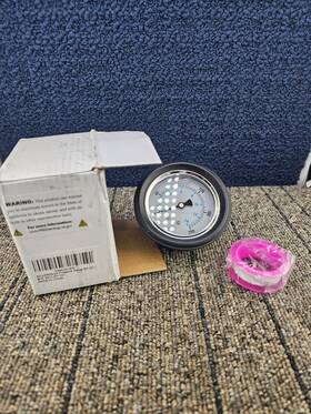 Bodergack Ep-221 Bogerdack Liquid-filled Pressure Gauge 0-200 Psi With Thread Seal Tape