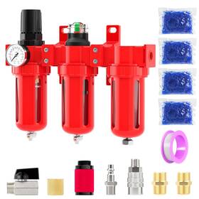Bogerdack Ep-189 Industrial Grade Three-stage Air Drying System 0-150 Psi 3/8 Inch Npt Alum
