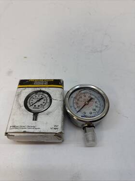 Pgs25-100-g Boshart Industries 2-1/2 Inch - Lower Mount Pressure Gauges Pgs25-100-g Boshart Industries 2-1/2 Inch - Lower Mount Pressure Gauges