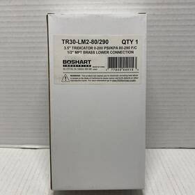 Tr30-lm2-80 Boshart Industries Tr30-lm2-80/290 3.5 Inch Tridicator Temperature And Pressure Gauge