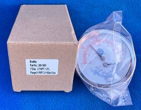269-1860 Bradley Temperature Pressure Gauge - Model New In Box