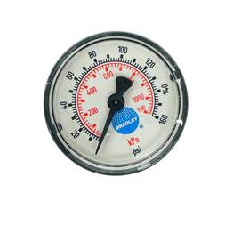 9096705 Bradley Pressure Gauge 0-1100 Kpa 0-160 Psi Dial