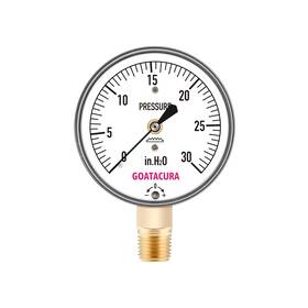 Branded01 313086542518 0-30 Inches Of Water Diaphragm Type Low Capsule Pressure Gauge 2-1/2 Inch Dial Size