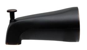 Br30220 Brass N Go 5 Inch Bathtub Spout Faucet With Diverter In Oil Rubbed Bronze Finish Plasti