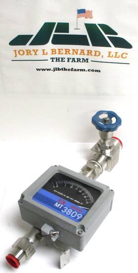 Mt3809e12d1haa1t1 Brooks Instruments With 1 Inch Fnpt Bsm Valve 1400-psi Surplus