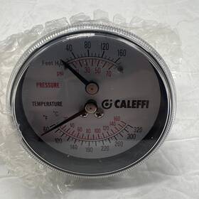 Na503040 Caleffi Boilers Temperature Gauge/dual Pressure Indicator 1/4 Inch Npt
