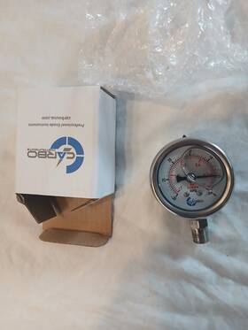 L15-ssl-v00 Carbo Instruments 810017352876 Vacuum Gauge 1.5 Inch Dial To -30 Inhg 1/8 Npt Bottom Mount