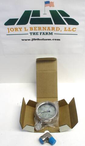 Ci302l-254p Ci Valve & Actuation And Pressure Gauge 0-3000 Psi 2.5 Inch Surplus