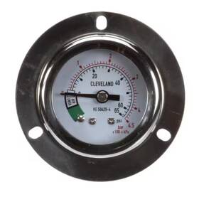 Ke50429-6 Cleveland Pressure Gauge Back Mount 0-65 Psi