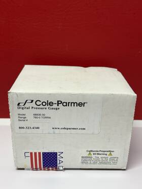 68935-00 Cole Parmer Cole-parmer 760-0 Torra Digital Vacuum Gauge