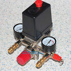 Control Compressor 90-120psi Gauges Regulator Switch Manifold Air Pressure Valve