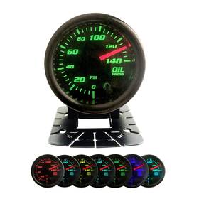 Cy460c Cyonruan Oil Pressure Gauge 52mm Press Meter With 1/8 Npt Male Thread Sensor