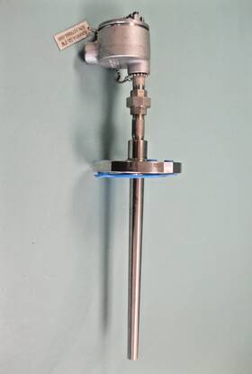 A006914-se-tw Daily Thermetrics New 2 Inch 150# Crouse-hinds Flanged Thermocouple 13 Probe H4