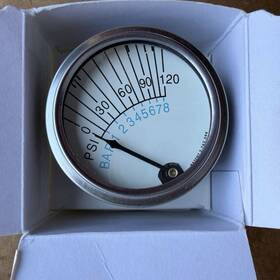 736129 Danfoss Pressure Gauge 0-120 Psi Hydraulic Gage New Open Box